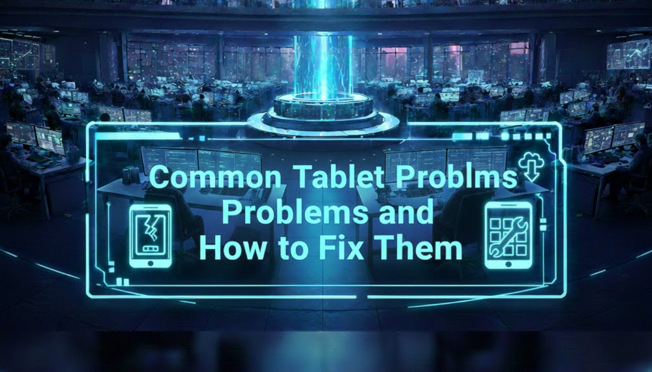 Common Tablet Problems and How to Fix Them