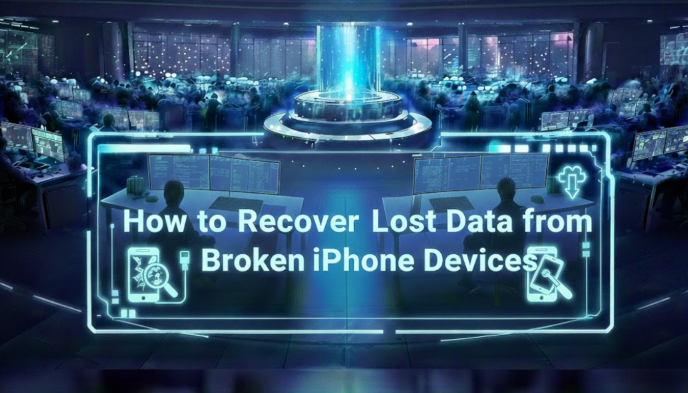 How to Recover Lost Data from Broken iPhone Devices