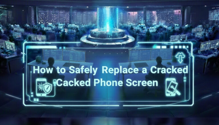 How to Safely Replace a Cracked Phone Screen