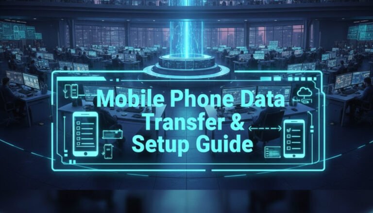 Mobile Phone Data Transfer & Setup Guide