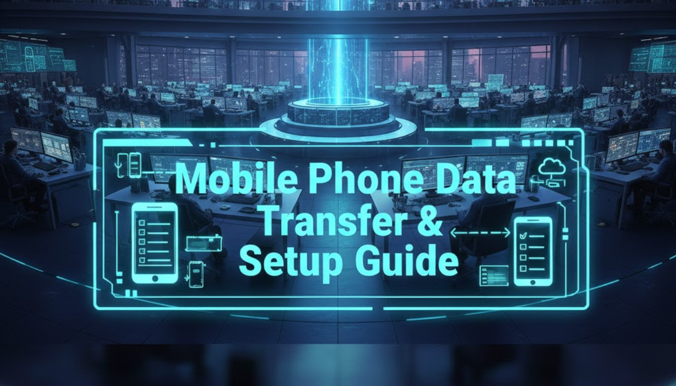Mobile Phone Data Transfer & Setup Guide