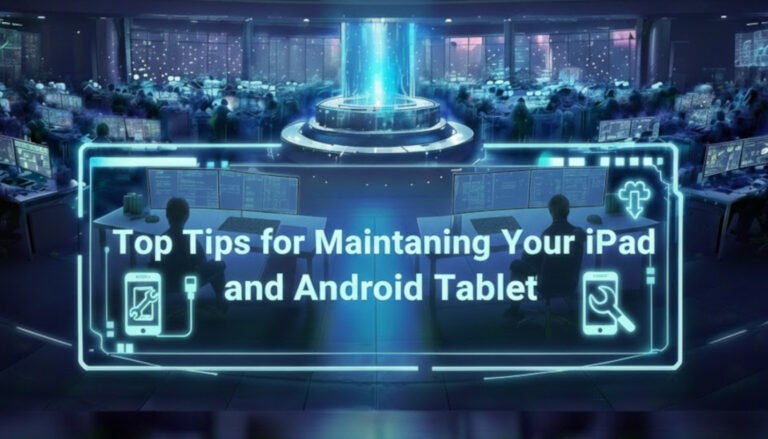 Top Tips for Maintaining Your iPad and Android Tablet
