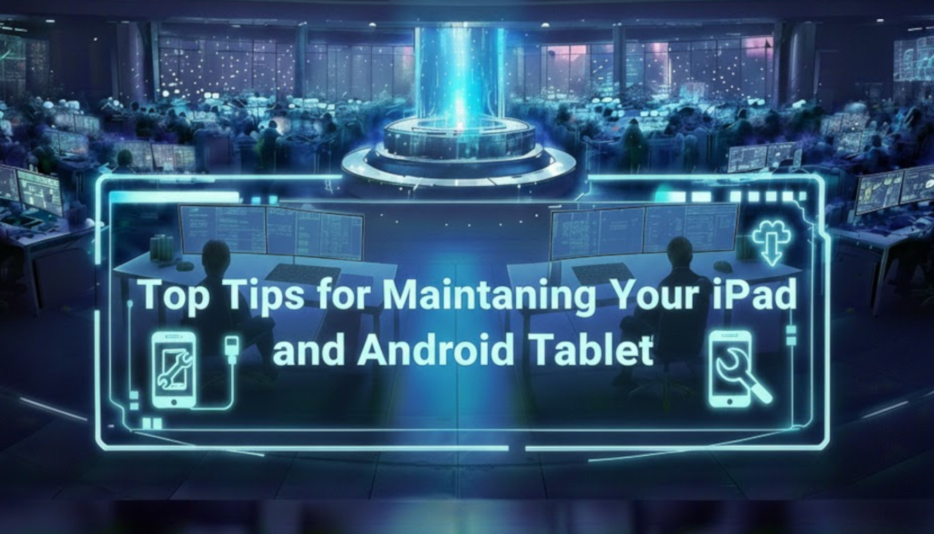 Top Tips for Maintaining Your iPad and Android Tablet