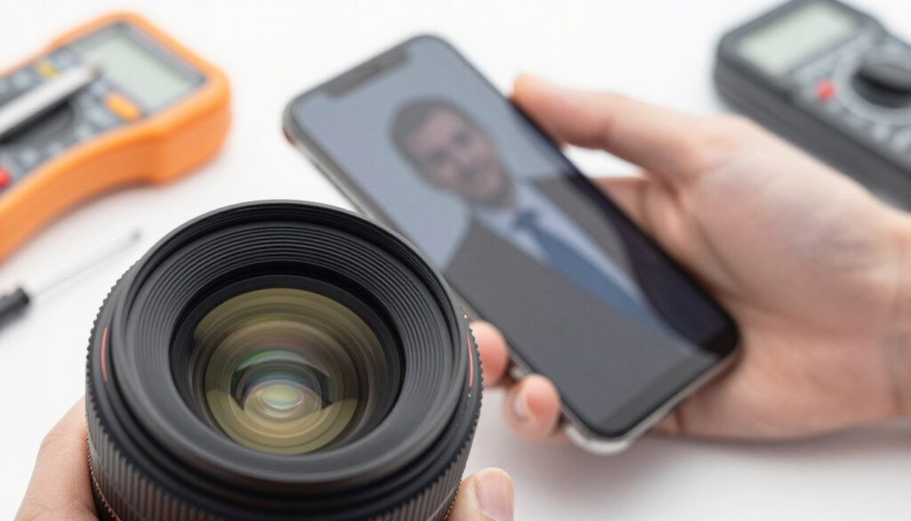 blurry or shaking camera diagnosis